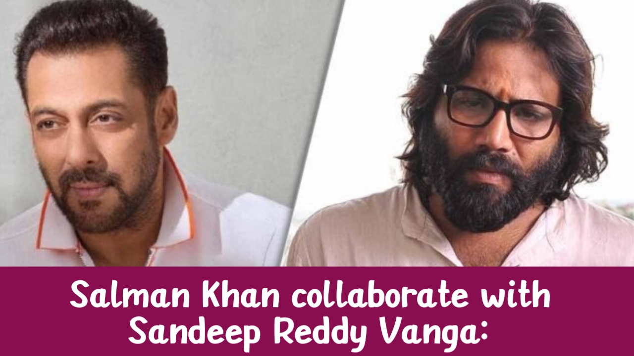 Salman Khan collaborate with Sandeep Reddy Vanga: सलमान को एक बार संदीप की फिल्म एनिमल की जानकारी मिली थी।