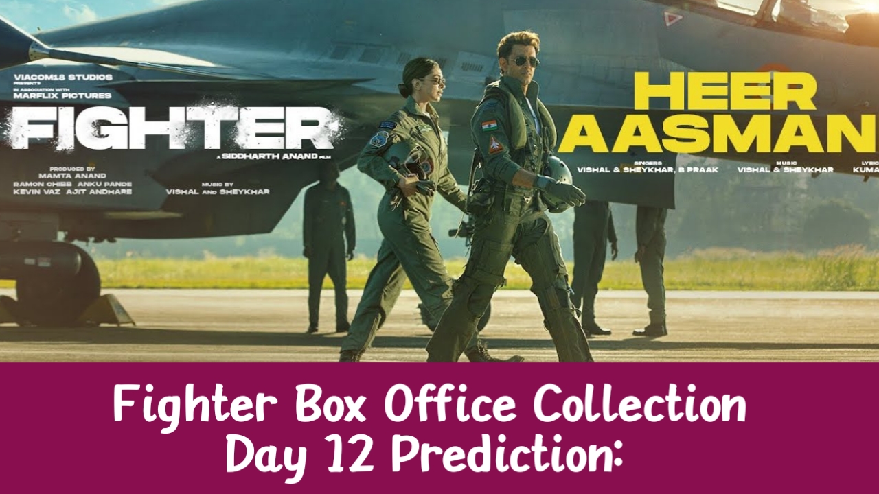 Fighter Box Office Collection Day 12 Prediction: ऋतिक की फिल्म में बड़ी गिरावट देखने को मिलेगी।